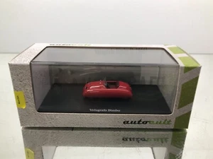 AUTOCULT 03005 VOLUGRAFO BIMBO MICRO CAR 1946 -RED 1:43- GOOD IN BOX - Picture 1 of 9