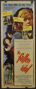 La Fallen Idol 1948 Original 14X36 Película Póster Ralph Richardson Sonia - Imagen 1 de 1