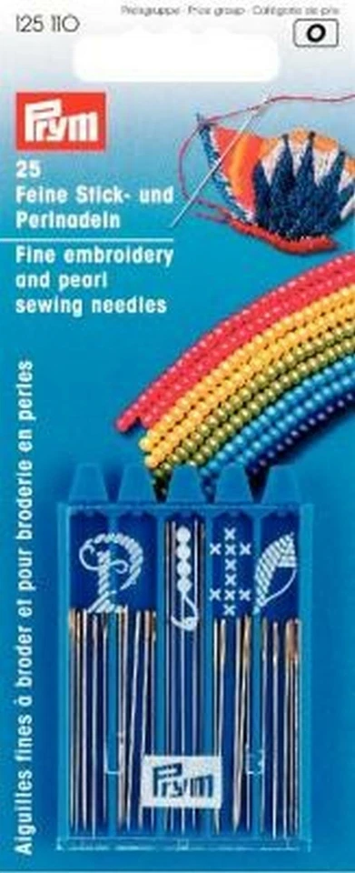 Prym Stick- und Perlnadeln Stahl sortiert - Bild 1 von 1