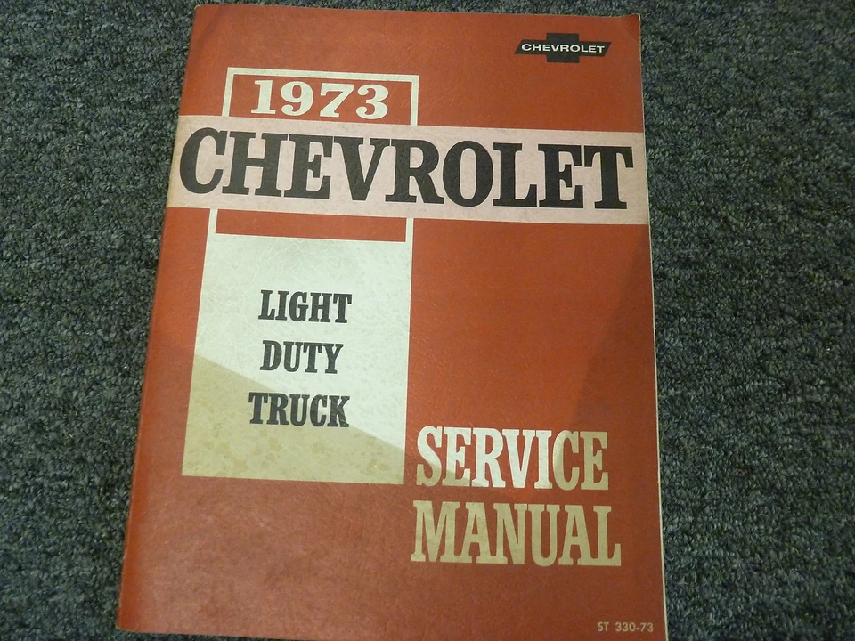 Chevy C10 C20 C30 K10 K20 K30 1973 camioneta pickup taller manual de reparación xo Foto 1 de 1