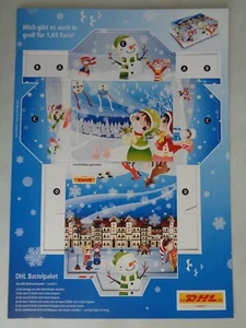 SCHACHTEL Geschenke-Box Faltkarton DHL BASTELPAKET (2) - Bild 1 von 1