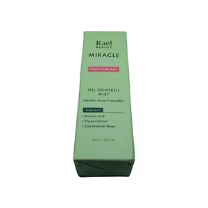 RAEL BEAUTY Miracle Clear Oil Control Mist NEW 75mL/2.5fl.oz Succinic Acid - Picture 1 of 7