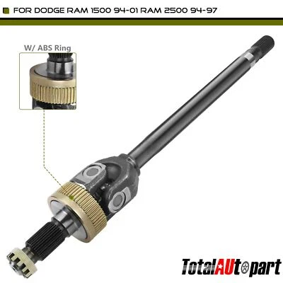 Conjunto de eje CV para Dodge Ram 1500 1994-2001 Ram 2500 1994-1997 4x4 delantero izquierdo Foto 1 de 4