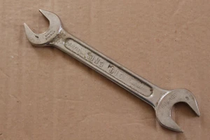 Llave inglesa de extremo abierto vintage KING DICK Whitworth/BS 1/2W 9/16BS y 9/16W, 5/8BS - Imagen 1 de 5