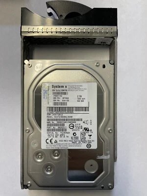 00W1152,90Y9000,00W1155 IBM 2TB 7200 RPM 6GB 3.5" SAS HUS723020ALS640 0B26317 - Image 1 of 2