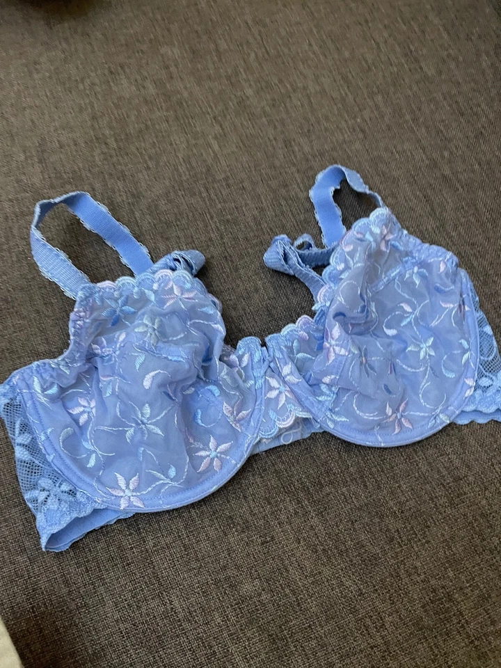 Triumph tamanho EUA 36D EU 80D IT 3D sem enchimento underwired violeta   - Imagem 1 de 4