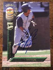 1994 Sugnature Rookies JAY PAYTON Rookie AUTO #d 2305/7750! METS - Picture 1 of 2