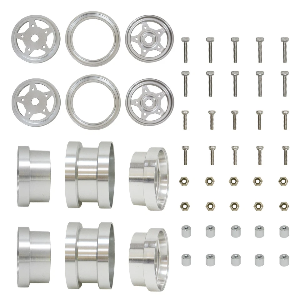 Llanta de aluminio para Tamiya Sand Scorcher Frog Fighting Buggy Grasshopper Superchamp Foto 1 de 4