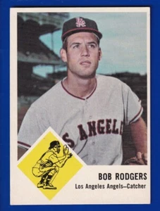 BOB RODGERS angels 1963 FLEER #20 EXCELLENT NO CREASES - Picture 1 of 2