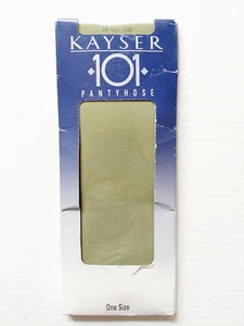 Kayser 101 Pantyhose, One Size, Bay Leaf color, new old stock - Picture 1 of 3