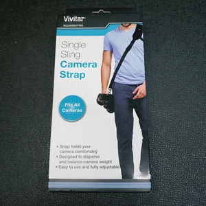Vivitar VIV-SLING1 Single Sling Kameragurt in Schwarz - Bild 1 von 11