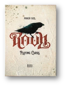 Ravn IIII Cartas De Juego - Rojo Poker Cartas Cardistry - Imagen 1 de 2