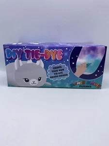Moosh Moosh Plushies DIY Tie-Dye Craft Kit- LUCY the Llamacorn Plush Pillow Toy - Picture 1 of 6