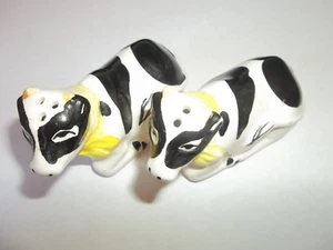 COW SALT & PEPPER SHAKERS - Picture 1 of 3