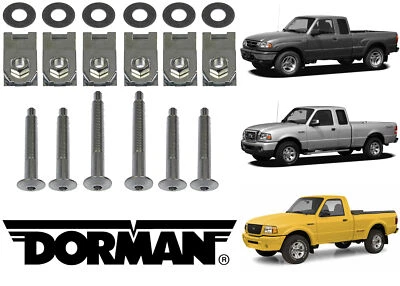 Ferragens de montagem de caçamba de caminhão Dorman 924-310 para Ford Ranger e Mazda série B novas - Imagem 1 de 2