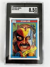 1990 Impel Marvel Universe: Mr. Marvel Stan Lee Rookie 8.5 NM/Mint+ SGC