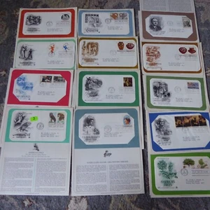 13 Erstausgabetag US Briefmarken 1976 - 78 Artcraft Postal Commemorative Society - Bild 1 von 14