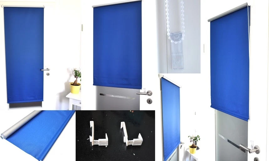 Thermo Rollo Verdunkelungsrollo Klemmfix Verdunklungsrollo easy Seitenzug Rollos - Bild 1 von 4