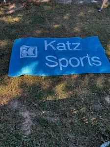Vtg Katz Sports 90x46 Banner 1980s Man cave Rare - Picture 1 of 4