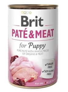 8595602557448 BRIT Paté & Meat Puppy Chicken - Nassfutter für Hunde - 400g B - Bild 1 von 1