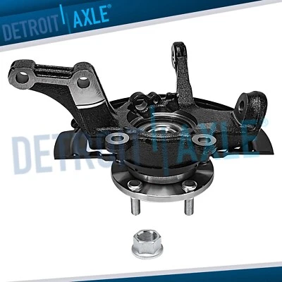 Cojinete de cubo de rueda delantera derecha nudillo de dirección para 04-2006 Nissan Altima Máxima Foto 1 de 4