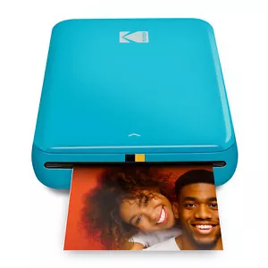 Kodak Step Mobile Instant Photo Printer, Portable Zink 2x3 Mini Printer (Blue) - Picture 1 of 6
