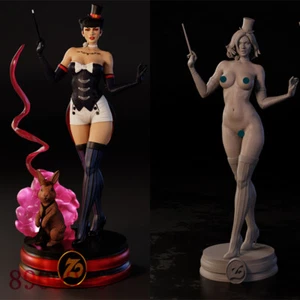 Zatanna DC 3D Printing Figure Unpainted Model Sculpture GK Blank Kit New Stock - Picture 1 of 12