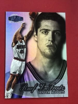 1998-99 Flair Showcase Row 3 Raef LaFrentz Rookie #30 - Image 1 of 2