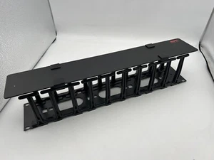APC AR8600A 2U x 4" Black Horizontal Cable Managing Assembly NetShelter - Picture 1 of 4