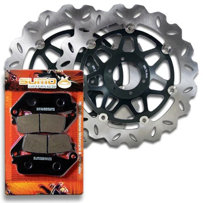 Rotor de freno delantero Honda + pastillas CBR400 RR [87-94] CBR600 F3 [95-98] VFR 750 [94-97] Foto 1 de 4