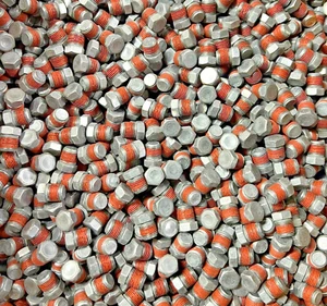 Enchufe de cabeza hexagonal de montaje de tubería de acero fundido macho 1/8 NPT con bloqueo de rosca STOCK EN EE. UU. - Imagen 1 de 2