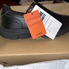 Hisea work shoes Nonslip black work shoes, slip on loafers, very comfortable