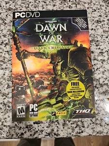 Warhammer 40,000 Dawn of War: Dark Crusade (PC, 2006) New Sealed With Sleeve VTG - Picture 1 of 7