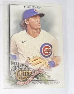 2022 Topps Allen & Ginter Baseball #350 Nico Hoerner hohe Zahl SP Chicago Cubs - Bild 1 von 2