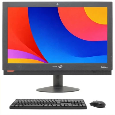 Lenovo M900Z I5 AIO All In One 24" 4GB SSD 960GB Win11 Desktop PC DVD-RW Drive - Image 1 of 4