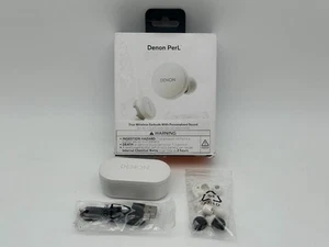Denon PerL True Wireless Earbuds - White [AHC10PLWTE3] - Picture 1 of 7