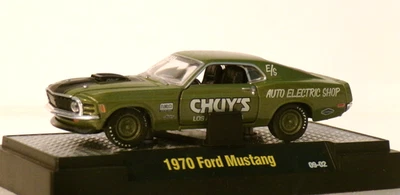 Ford Mustang 1970...AUTO-DRAGS...CHUY's Auto Electric Shop...M2machines...1:64 - Imagem 1 de 4
