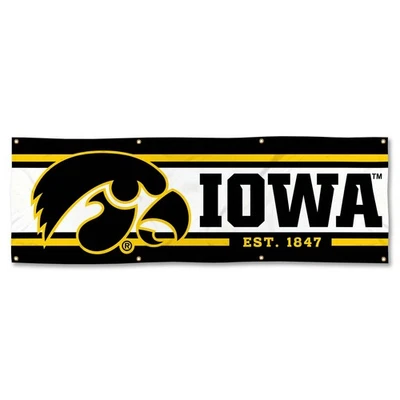 Banner grande de 6 pies Hawkeyes Foto 1 de 4