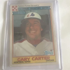 1984 Topps Ralston Purina - Gary Carter #28 - Bild 1 von 2