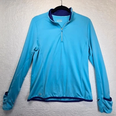 LRL Ralph Lauren Pullover Activo Top Agujero para el Pulgar Mujer L Ligero Atletismo Foto 1 de 4