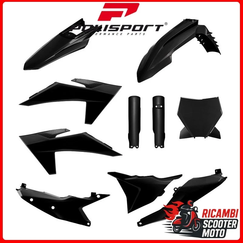 Weißes Kunststoff-Kit KTM 450 SX F 2023-2024 P91288#4 - Изображение 1 из 1