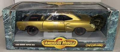 ERTL AMERICAN MUSCLE #7151 1/18 1969 DODGE SUPER BEE NUEVO EN CAJA ORIGINAL Foto 1 de 4