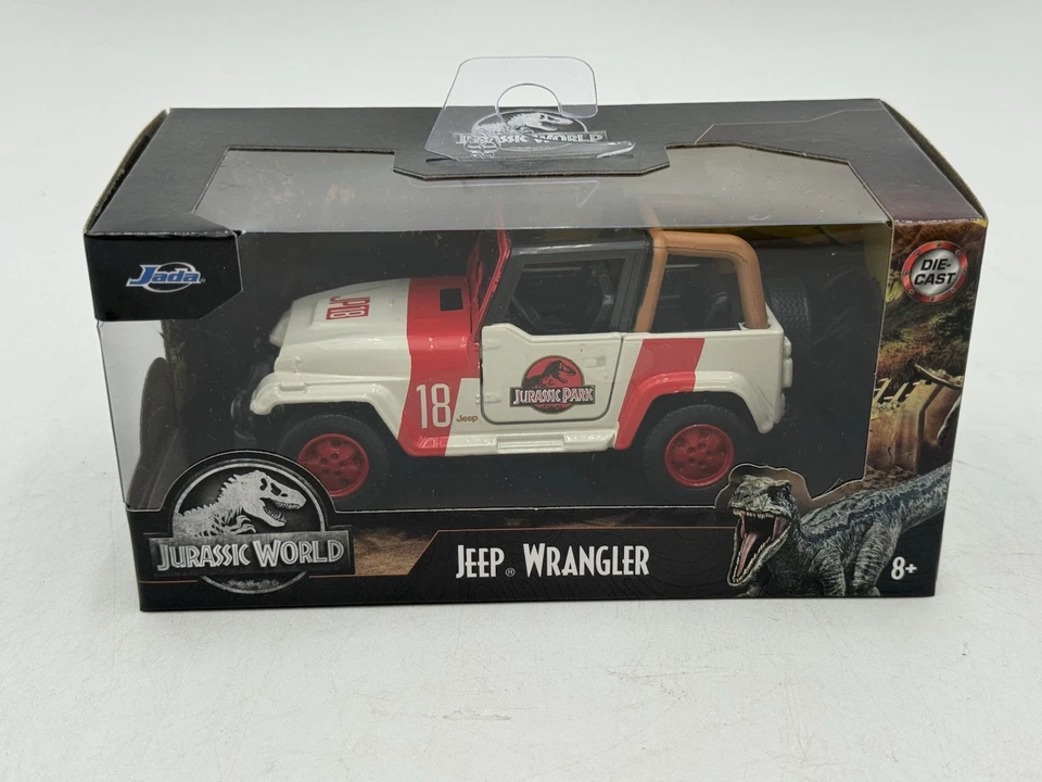 Jada Toys Hollywood Rides Jurassic World Jeep Wrangler - Diecast Car - Image 1 of 4