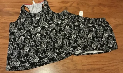 Conjunto de pijama cacique para mujer 18/20 soñador fresco pantalones cortos y camiseta sin mangas nuevo con etiquetas Foto 1 de 4