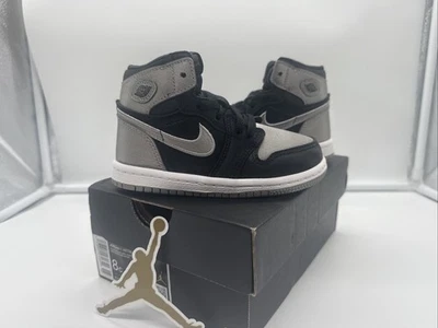 Nike Air Jordan 1 Retro High OG TD Satin Shadow 8C Brand New with Box - Image 1 of 4