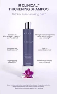 MONAT IR CLINICAL™ THICKENING SHAMPOO - FULL SIZE - GENUINE 250ml - Picture 1 of 1