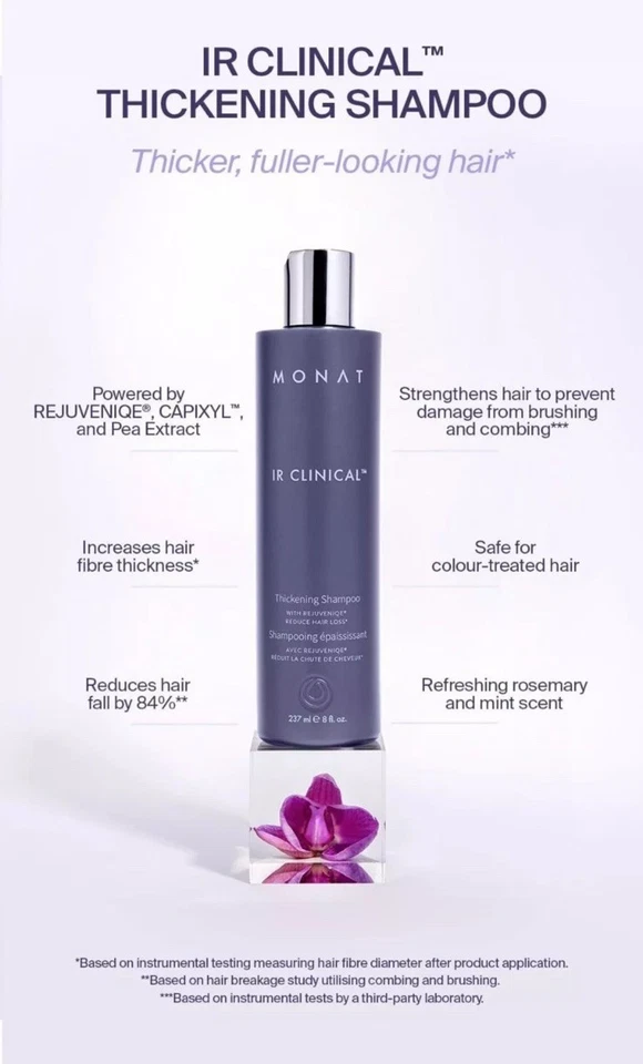 MONAT IR CLINICAL™ VERDICKUNGSSHAMPOO - FULL SIZE - ORIGINAL 250ml