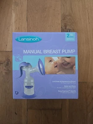 Lansinoh Manual Breast Pump 2 Phase BPA/BPS Free - Image 1 of 3