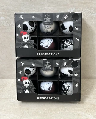 Disney кошмар перед Рождеством{набор из 12} небьющееся рождественское украшение новый - Изображение 1 из 4