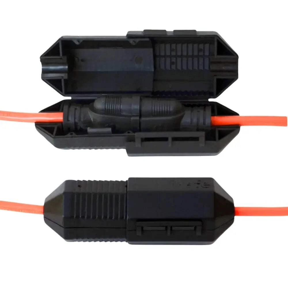 ELEGRP - Cable De Extensión GFCI En Línea De 15 Amperios De Reinicio